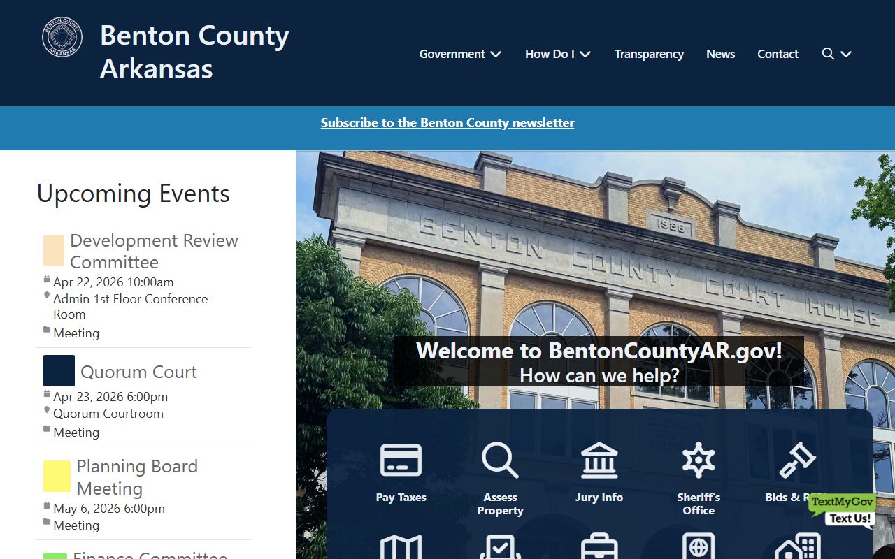 Benton County Courthouse Bentonville