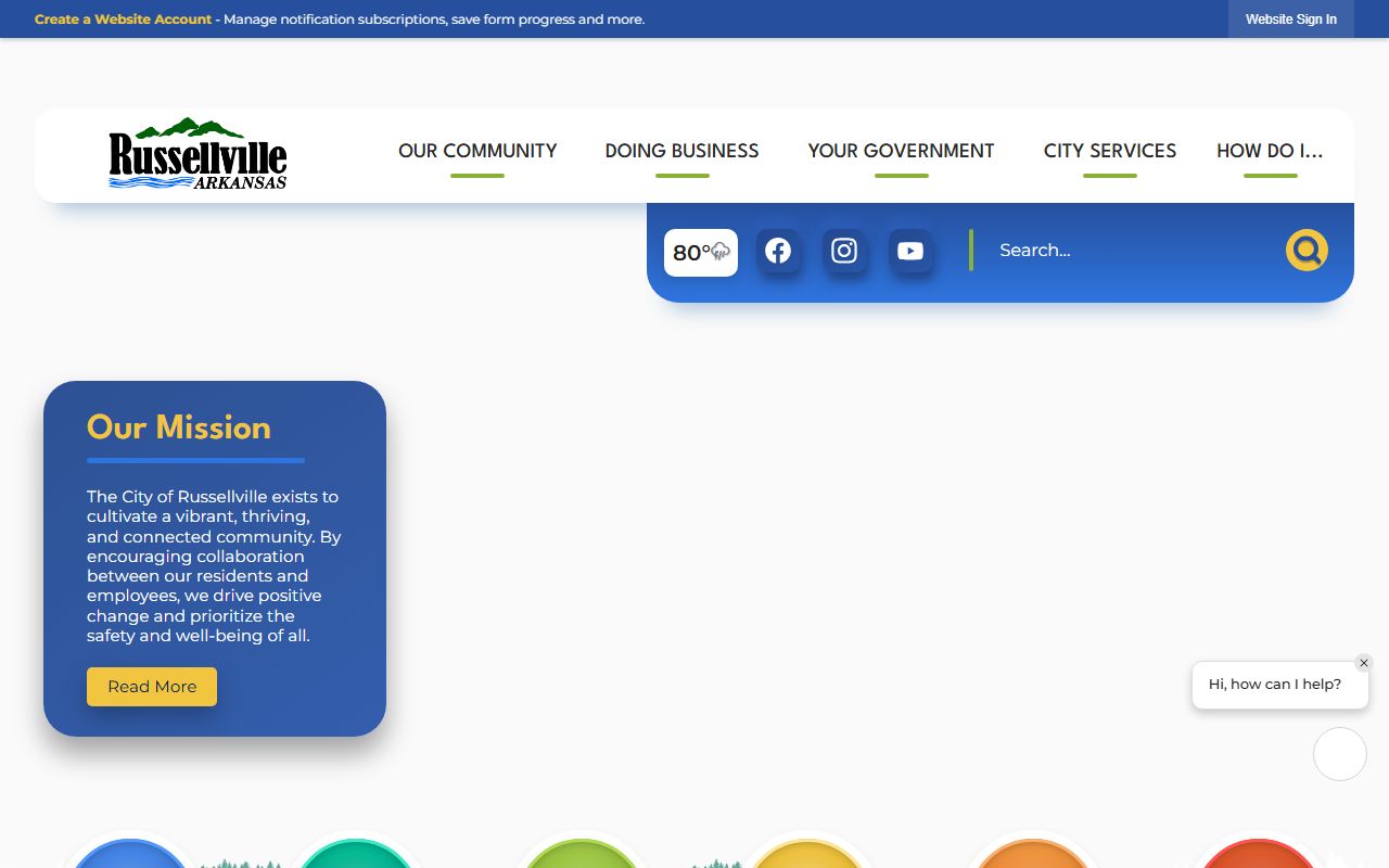 Russellville City Clerk office