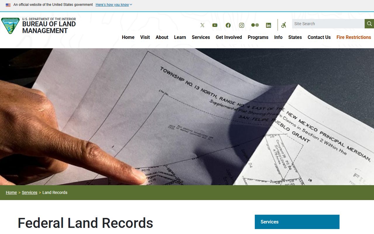 Arkansas land records Bureau of Land Management genealogy